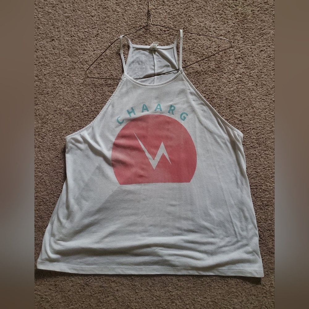 Chaarg halter top tank top
